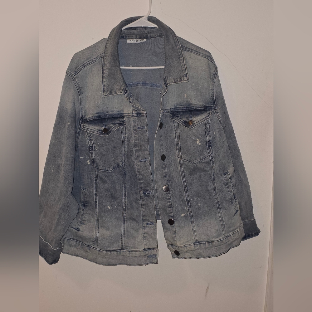 Lane Bryant Light Blue Denim Jacket